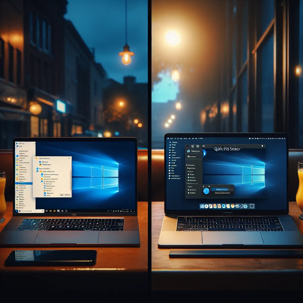 윈도우와 맥OS: 파일 관리를 위한 단축키 비교