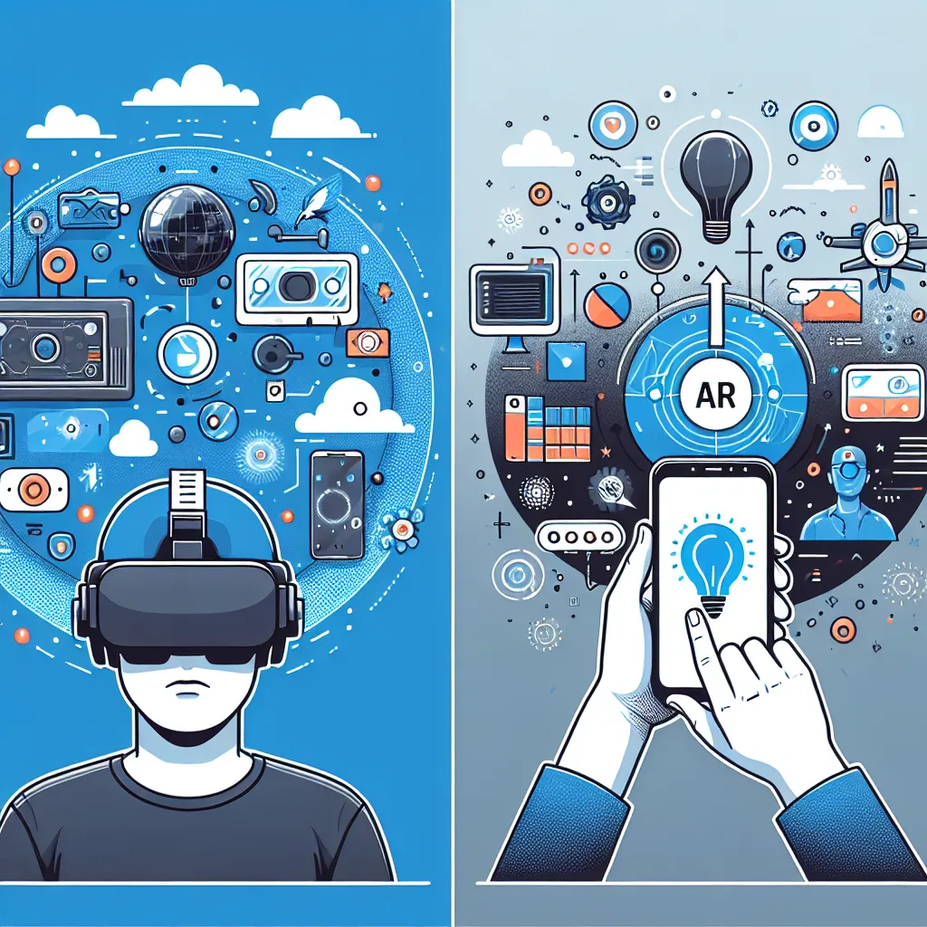 가상현실(VR)과 증강현실(AR)의 차이점